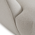 Полукруглое кресло из обивки меланж Halle Melange Armchair варинант исполнения - 8 | Loft Concept в Ростове-на-Дону