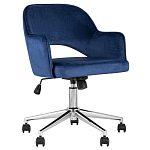 Кресло для компьютерного стола Veloury Blue варинант исполнения - 1 | Loft Concept в Ростове-на-Дону