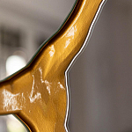 Зеркало кругле с декоративной золотой вставкой Golden Tree варинант исполнения - 2 | Loft Concept в Ростове-на-Дону