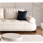 Диван кожаный с каркасом из массива дерева Furniture Medieval варинант исполнения - 4 | Loft Concept в Ростове-на-Дону