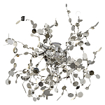 Бра с металлическими круглыми элементами Terzani Argent варинант исполнения - 2 | Loft Concept в Ростове-на-Дону