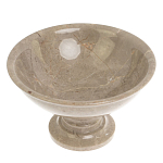 Конфетница из бежевого мрамора Stone Candy Bowl варинант исполнения - 2 | Loft Concept в Ростове-на-Дону