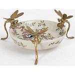 Блюдо фарфоровое Полет стрекоз Jita варинант исполнения - 2 | Loft Concept в Ростове-на-Дону