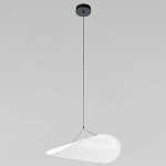 Подвесной светильник с белым тканевым плафоном в форме облака Crystal Cloud Junction варинант исполнения - 2 | Loft Concept в Ростове-на-Дону