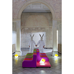 Дизайнерское кресло зеленое Poltronova Sofo Verosa Green Pink Armchair варинант исполнения - 5 | Loft Concept в Ростове-на-Дону