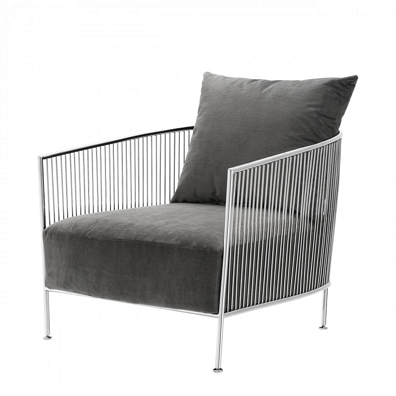  Eichholtz Chair Knox Stainless Steel     -- | Loft Concept 