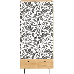 Шкаф с принтом Leaf bouquet варинант исполнения - 2 | Loft Concept в Ростове-на-Дону