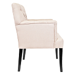 Кресло Addison Chic Armchair beige flax варинант исполнения - 1 | Loft Concept в Ростове-на-Дону