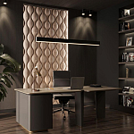 Гипсовая 3D панель с принтографией PM-108 варинант исполнения - 6 | Loft Concept в Ростове-на-Дону