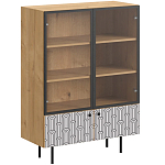 Витрина с изображением на дверцах Elise Cupboard варинант исполнения - 7 | Loft Concept в Ростове-на-Дону