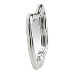 Зеркало в серебряной раме Liquid Iron варинант исполнения - 2 | Loft Concept в Ростове-на-Дону