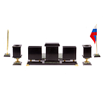 Настольный письменный набор из нефрита на ножках Executive Recruitment варинант исполнения - 5 | Loft Concept в Ростове-на-Дону