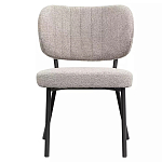 Стул мягкий с серо-бежевой буклированной обивкой Inspiration from Provence варинант исполнения - 1 | Loft Concept в Ростове-на-Дону