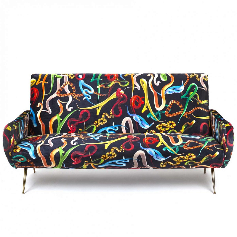  Sofa Three Seater Snakes   -- | Loft Concept 