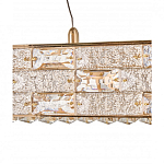 Люстра волнистой формы с текстурной огранкой Reflection of Reality варинант исполнения - 4 | Loft Concept в Ростове-на-Дону