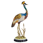 Статуэтка Венценосный журавль  варинант исполнения - 1 | Loft Concept в Ростове-на-Дону