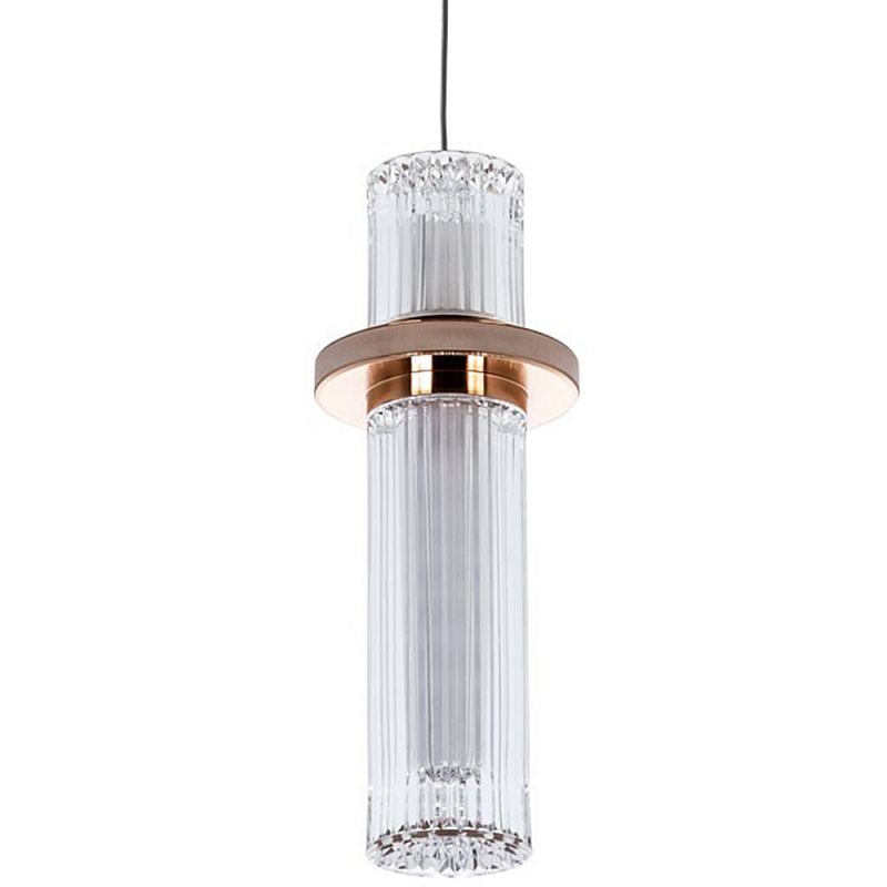    Odile Acrylic Tube Hanging Lamp Gold     -- | Loft Concept 