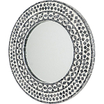 Настенное зеркало Black and white mosaic варинант исполнения - 3 | Loft Concept в Ростове-на-Дону