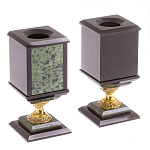 Настольный канцелярский набор из нефрита Apollo варинант исполнения - 4 | Loft Concept в Ростове-на-Дону