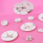 Тарелка Seletti Kintsugi II варинант исполнения - 2 | Loft Concept в Ростове-на-Дону