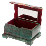 Шкатулка с мозаикой из натуральных камней Stone Casket варинант исполнения - 2 | Loft Concept в Ростове-на-Дону