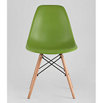 Пластиковый стул на ножках из массива бука Eames Green варинант исполнения - 4 | Loft Concept в Ростове-на-Дону
