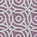 Дизайнерская плитка с узором Петли варинант исполнения - 3 | Loft Concept в Ростове-на-Дону