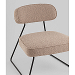 Кресло лаунж Kate букле капучино варинант исполнения - 2 | Loft Concept в Ростове-на-Дону