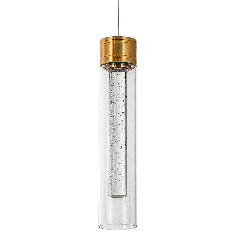    Sparkling Bubbles Tube Gold Hanging Lamp    -- | Loft Concept 