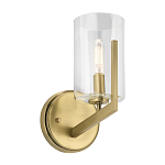 Бра с прозрачным плафоном в форме цилиндра Kichler варинант исполнения - 1 | Loft Concept в Ростове-на-Дону