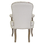 Кресло с изображением сакуры Aubrey Classical Armchair beige flax варинант исполнения - 2 | Loft Concept в Ростове-на-Дону