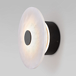 Бра светодиодный с мраморным рассеивателем черный  варинант исполнения - 2 | Loft Concept в Ростове-на-Дону