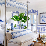 Обои ручная роспись Porto by Alessandra Branca Original colourway on dyed paper варинант исполнения - 1 | Loft Concept в Ростове-на-Дону