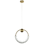 Подвесной светильник с плафоном в виде кольца Gilbertine Ring Hanging Lamp варинант исполнения - 2 | Loft Concept в Ростове-на-Дону