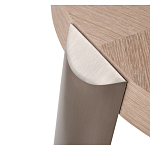 Столик журнальный круглый со светлым шпоном Light Veneer Table варинант исполнения - 3 | Loft Concept в Ростове-на-Дону