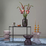 Кофейный столик стеклянный Elegant Lilac Glass Model варинант исполнения - 1 | Loft Concept в Ростове-на-Дону