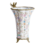 Ваза с бронзовой стрекозой Paradise Dragonfly варинант исполнения - 2 | Loft Concept в Ростове-на-Дону