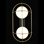 Бра настенное с 2 белыми плафонами Karina варинант исполнения - 1 | Loft Concept в Ростове-на-Дону