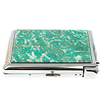 Портсигар с газовой зажигалкой из натурального камня Амазонит Stone Cigarettes Cases варинант исполнения - 10 | Loft Concept в Ростове-на-Дону