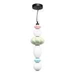 Подвесной светильник фигурный с керамическими элементами 24W LED Fragrant Light варинант исполнения - 3 | Loft Concept в Ростове-на-Дону