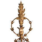 Бра настенное с цветочным мотивом Vintage Luxury варинант исполнения - 1 | Loft Concept в Ростове-на-Дону