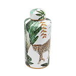 Ваза фарфоровая с ручной росписью Leopard Collection  варинант исполнения - 3 | Loft Concept в Ростове-на-Дону