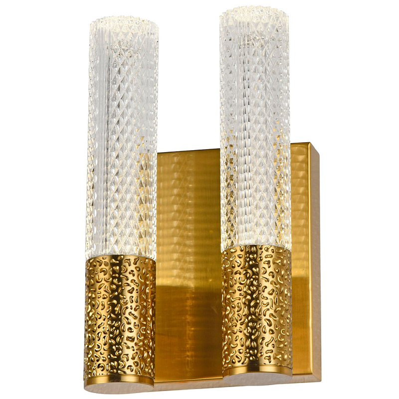      Dew Drops Tube Duo Brass Wall Lamp    -- | Loft Concept 