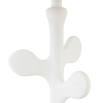 Настольная лампа с белым каркасом и тканевым абажуром Natural Stems варинант исполнения - 2 | Loft Concept в Ростове-на-Дону