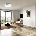 Потолочный светильник с гофрированным абажуром цвета графит Millennium варинант исполнения - 3 | Loft Concept в Ростове-на-Дону