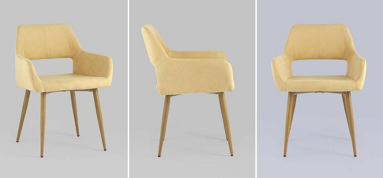 Стул NEASAN Chair Желтый Цвет Стул NEASAN Chair Желтый Цвет - Loft-Concept в Ростове-на-Дону