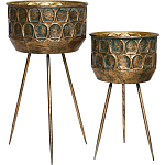 Железное кашпо Boston варинант исполнения - 1 | Loft Concept в Ростове-на-Дону