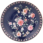 Чайный сервиз из фарфора синий на 6 персон 14 предметов Flower Porcelain Collection варинант исполнения - 3 | Loft Concept в Ростове-на-Дону