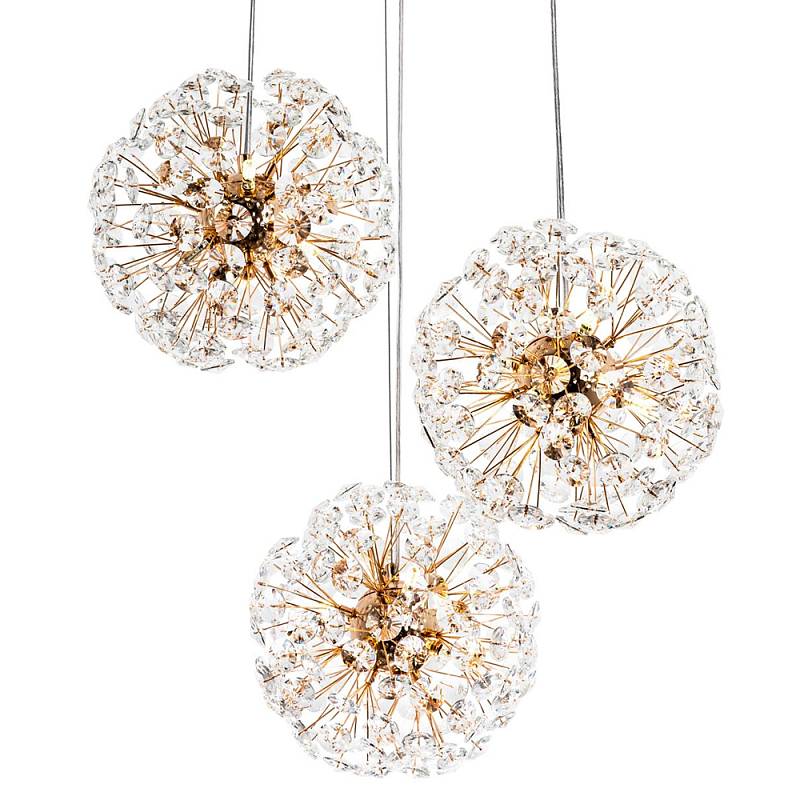    3-  Crystal Dandelions Hanging Lamp     -- | Loft Concept 