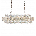 Люстра овальной формы хрустальная в неоклассическом стиле Majesty варинант исполнения - 6 | Loft Concept в Ростове-на-Дону